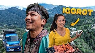 Found the BARBEQUE GIRL of IFUGAO | VanLife to Cordillera