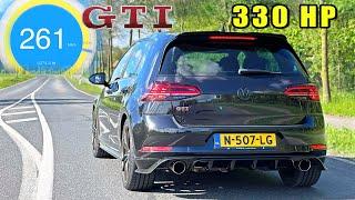 VW Golf GTI MK7.5 Performance 330HP | 0-250 AUTOBAHN & SOUND