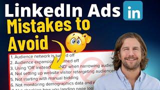 Common Mistakes To Avoid When Setting Up LinkedIn Ads - 2025