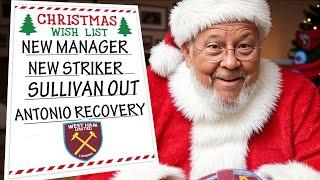 New Manger?  What's On Our West Ham Christmas List? FNP