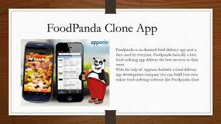 Build Your Own Food Delivery Apps like Ubereats Clone App, Foodpanda clone, Just Eat clone,