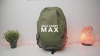 A Really Well Designed Travel Bag (Able Carry Max)