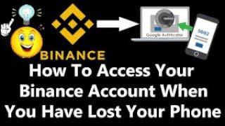 How To Login to Binance Without Google Authenticator SOLVED