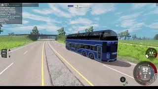 BeamNG drive  - Capsule Double-Decker Bus