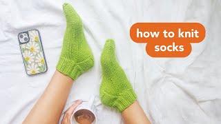 The Ultimate Beginner Guide to Sock Knitting (Step-by-Step Tutorial)