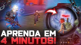 6 DICAS PARA SUBIR MUITO CAPA DE MIRA ABERTA NO FREE FIRE! ️