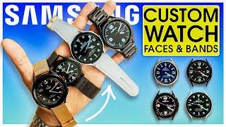 Galaxy Watch 6 Classic - How to get Custom Watch Faces [ROLEX TUDOR & MORE]