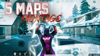 FIVE MAPS MONTAGE II LOVE MOSHUP II PUBGMOBILE II RP UNKNOWNs