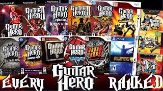 Ranking EVERY Guitar Hero Game From WORST TO BEST (Top 14 Games)