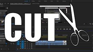 Do a Perfect CUT in Adobe Premiere and use the Razor Tool