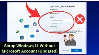 Setup Windows 11 Without Microsoft Account (2 Quick Steps 2025)