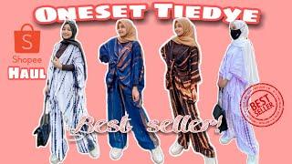 SHOPEE HAUL ONESET TIEDYE VIRAL BISA COD