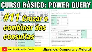 Cómo cruzar o combinar consultas con Power Query