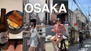 OSAKA VLOG 여름의 문턱에서 떠난 오사카 관광하고 나마비루만 냅다 마시는 브이로그. 쇼핑리스트. 웨이팅 없이 맛집다니기. 야끼니쿠 추천. 2박 3일 코스. 여행룩