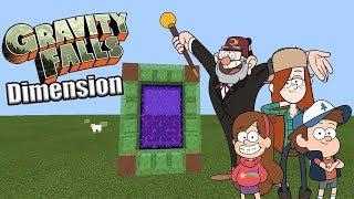 PORTAL to the GRAVITY FALLS Dimension | Minecraft PE