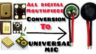 How to convert digital mouthpiece to universal two leg mouthpiece  || DE GREAT TECH