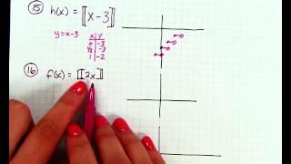 Algebra 2 Ch2-6 Part E - Graphing Step Function