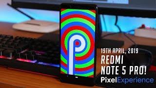 PixelExperience Pie By Jhenrique09 On Redmi Note 5 Pro!