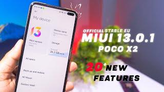 Stable MIUI 13.0.1 for Poco X2 | Android 12 MIUI 13 Eu for Poco X2 Review, New Cool features |️