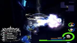 KH2FM - Riku using dark aura and reflega