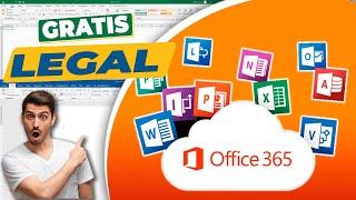  Cómo Tener OFFICE 365 GRATIS COMPLETO para SIEMPRE 2023 | Word, Excel, PowerPoint Legal