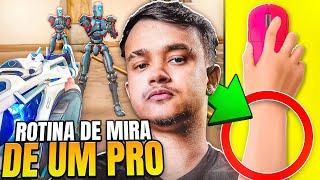 O REAL SEGREDO PARA MELHORAR SUA MIRA! * ROTINA DE TREINO *