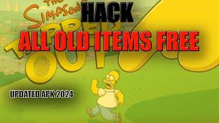 The Simpsons Tapped Out HACK - ALL OLD ITEMS FREE 2024