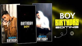  Boy Attitude Birthday Video editing / Capcut birthday video editing / happy birthday video.