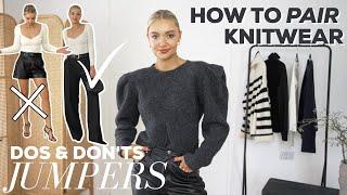 DOS AND DON'TS OF KNITWEAR | A Comprehensive Guide on Pairing Different Shapes of Jumpers