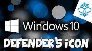 Remove Windows 10 Defender Icon from Notification Area