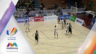 Philippines 87-44 Malaysia |- Basketball  | Men's Basketball Match Highlights | SEA Games 2021