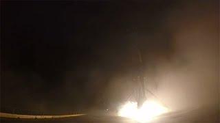 Falcon 9 landing seen from droneship, May 2016