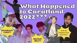Iconic scenes during Caratland 2022 because SVT is having a world tour and we're broke af