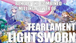 (Yugioh OMEGA) THE ULTIMATE MILLING STRATEGY - Tearlaments Lightsworn (Post-LEDE)