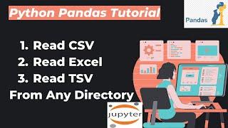 15. Read CSV, Excel, and TSV files In Jupyter Notebook From Any Directory Using Pandas