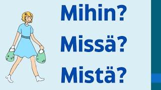 Mihin? Missä? Mistä?