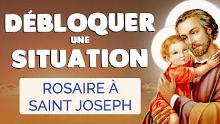  ROSAIRE pour DÉBLOQUER une SITUATION DIFFICILE  à SAINT JOSEPH