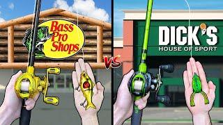 Bass Pro Shops vs Dick's Budget Fishing Challenge