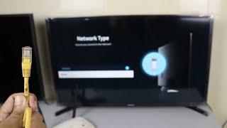 How to Connect Wired Internet to Samsung TV | Ethernet Connection