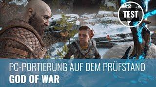 God auf War auf PC im Test inklusive Vergleich zu PS5 und PS4 (4K60, Review, German)