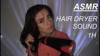 ASMR|HAIR DRYER SOUND1 Hour Visual ASMR with Hand Movement