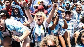 Fans React In Buenos Aires After Won Argentina World Cup 2022