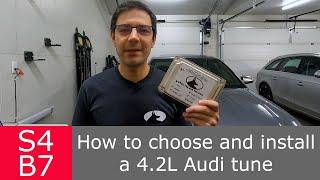 Installing a Jackal Motorsports Stage 1 Tune | Part 1 of Audi S4 4.2 ECU Tune