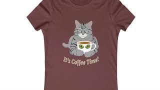 Coffee Time Cat