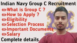 Indian Navy Group C Recruitment complete details | Navy Group C fireman recruitment full details