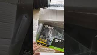 Unboxing GTX 1660 TI ZOTAC