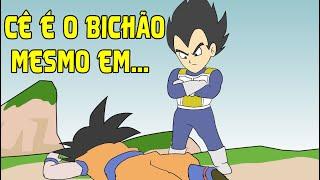 VEGETA HUMILHANDO GOKU - DRAGON BALL Z ZOADO(ANIMAÇÃO)