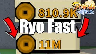 The FASTEST And EASIEST Ways To Get Ryo In Shindo Life!