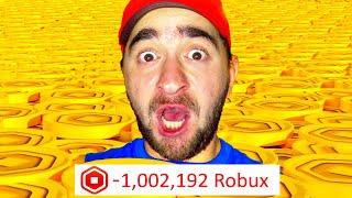 Spending 1,000,000 Robux In 60 Minutes