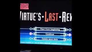 Zero Escape: Virtue's Last Reward 100% Platinum Trophy